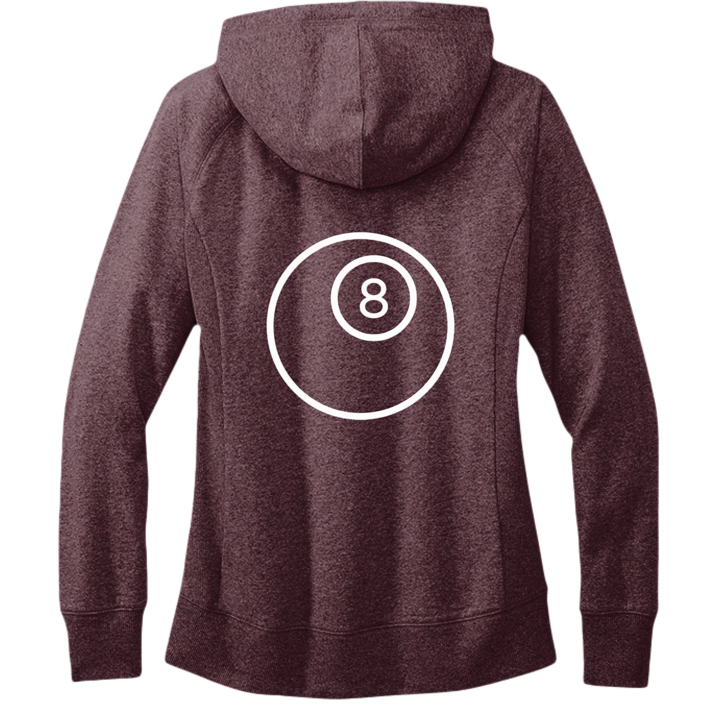 Maroon Heather - BACK