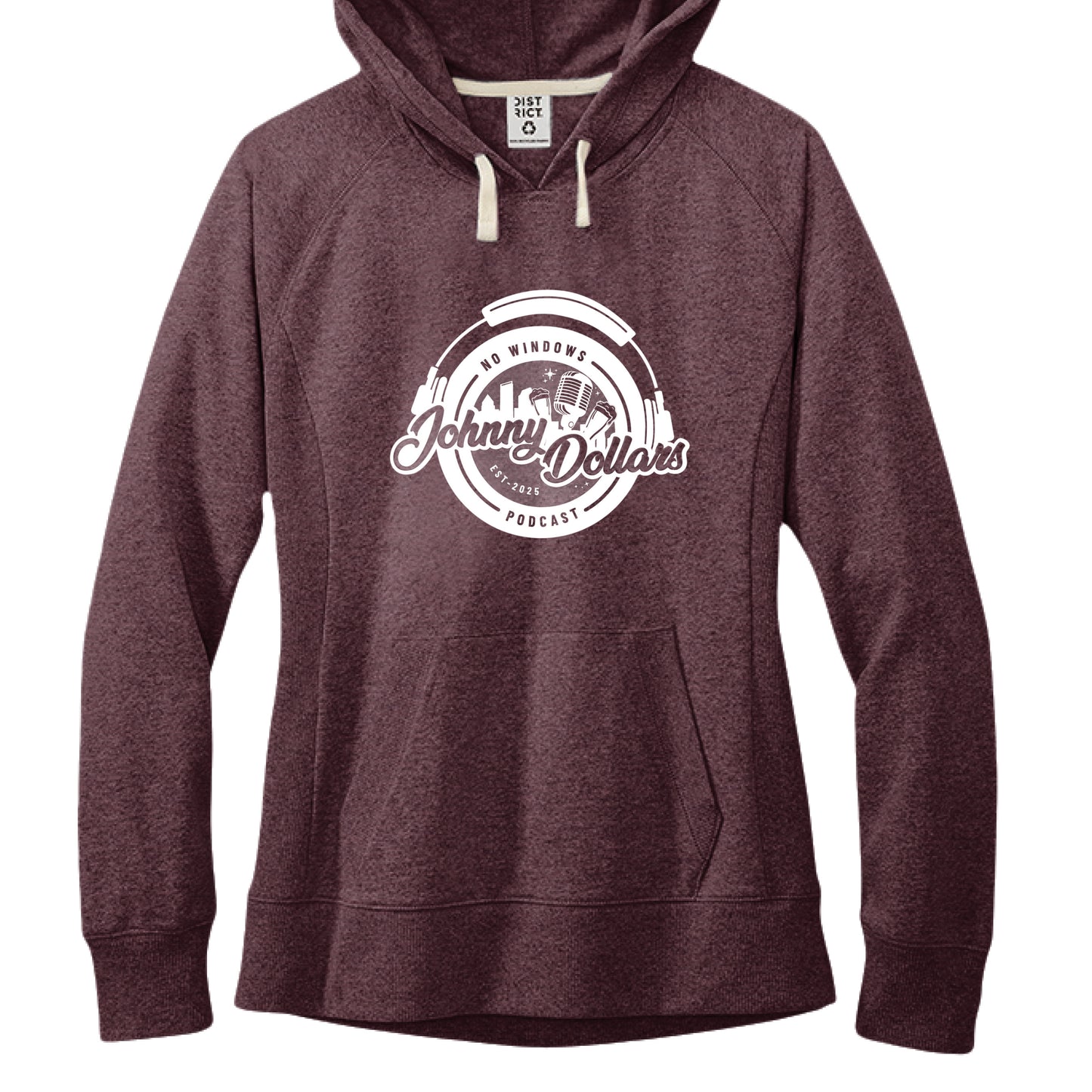 Maroon Heather - FRONT