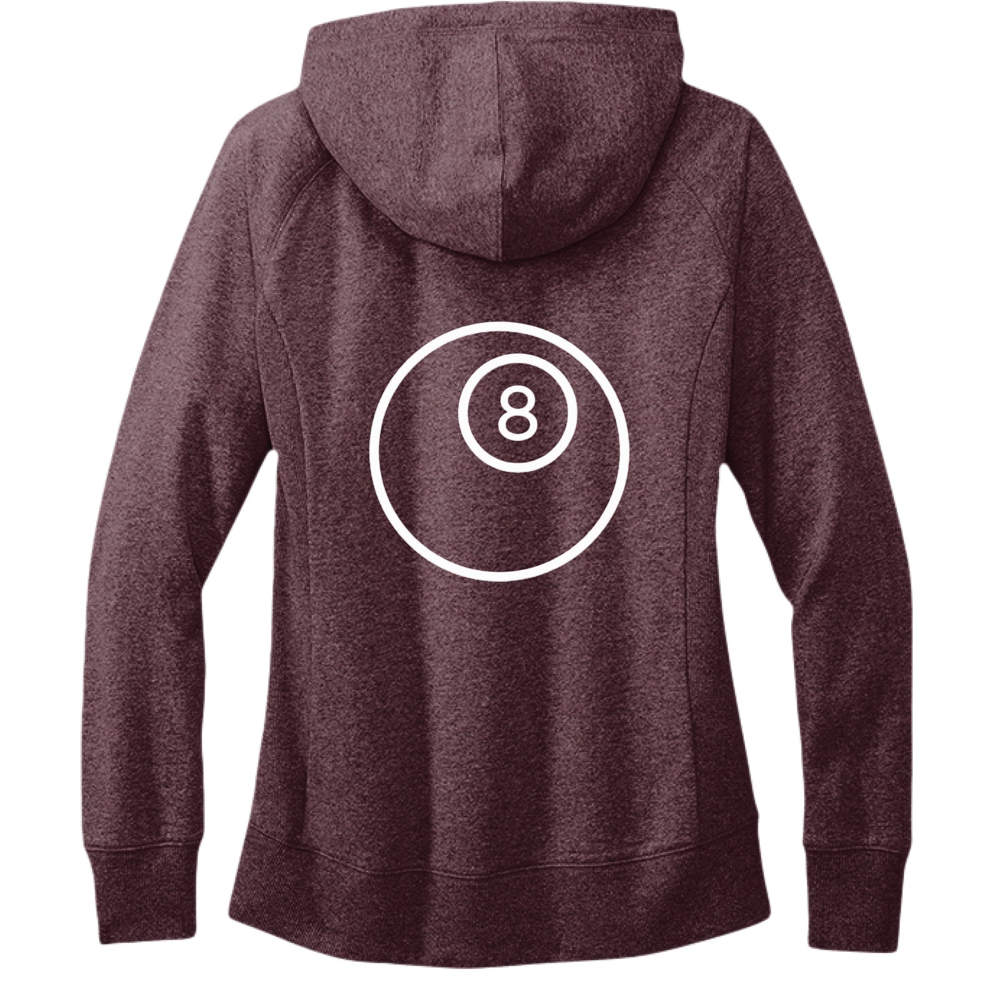 Maroon Heather - BACK