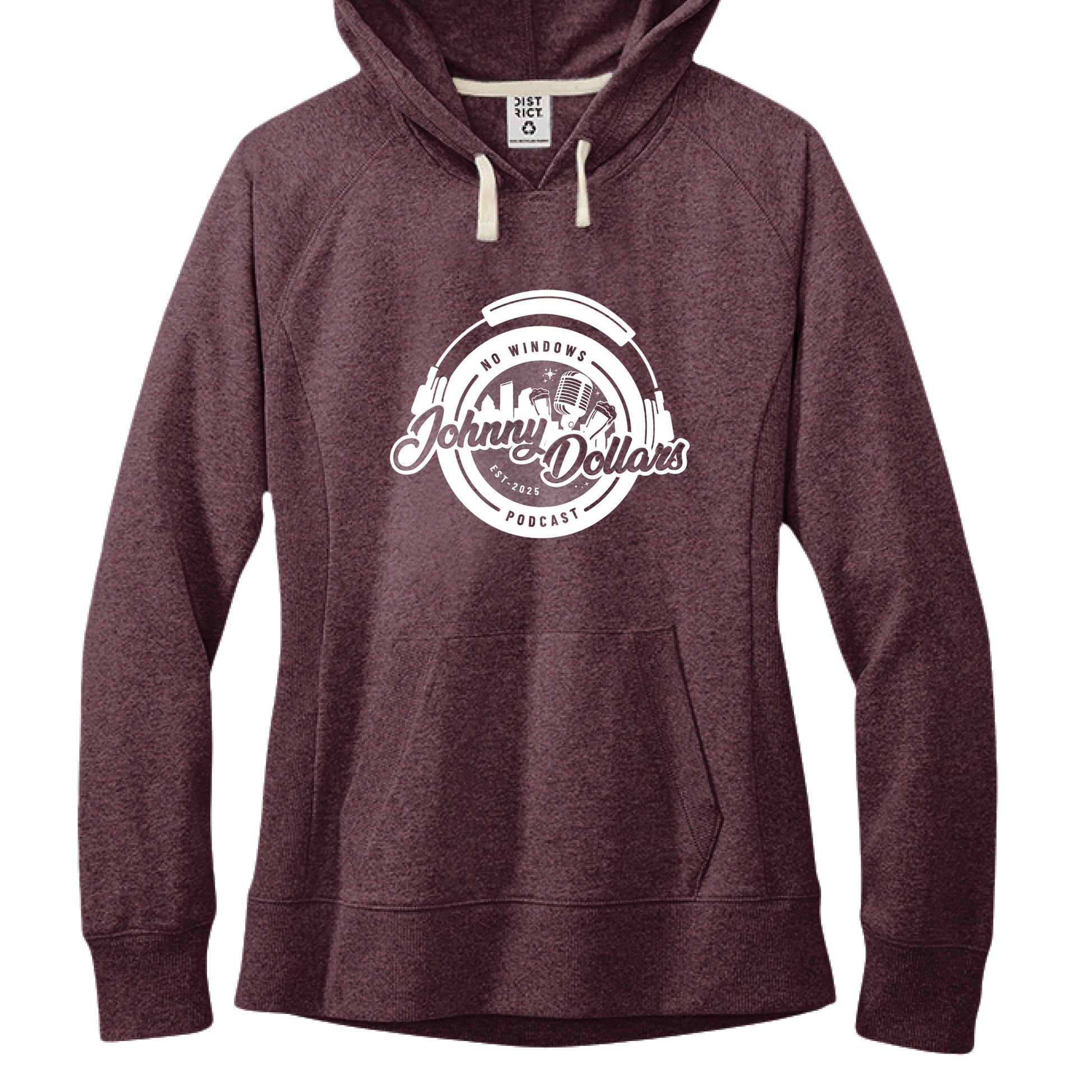 Maroon Heather - FRONT